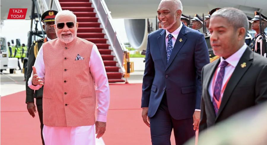 मालदीव में मोदी: स्वतंत्रता दिवस पर मुख्य अतिथि बने प्रधानमंत्री, भारत-मालदीव संबंधों को नई दिशा देने के लिए हुईं अहम द्विपक्षीय वार्ताएं