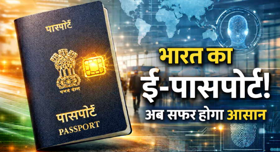 अब बदलेगा पासपोर्ट का चेहरा: भारत में लॉन्च हुआ ई-पासपोर्ट