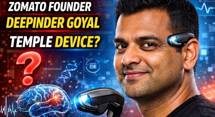 Zomato Founder Deepender Goyal की कनपटी पर लगा Temple Device क्या है, कैसे करता है काम