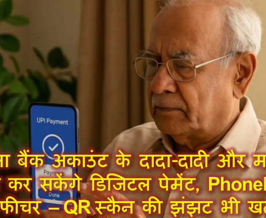 अब बिना बैंक अकाउंट के दादा-दादी और मम्मी-पापा भी कर सकेंगे डिजिटल पेमेंट, PhonePe लाया आसान फीचर – QR स्कैन की झंझट भी खत्म